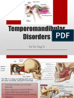 Temporomandibular Disorders: DR Teo Ying Yi