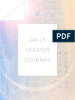 Daily Session Journal: Go To Sessions