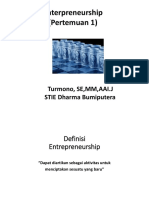 P1 Enterpreneurship