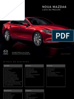 Lista de Preturi Mazda6