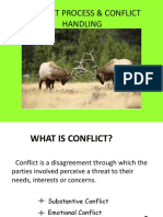 Conflict Process and Conflict Handling