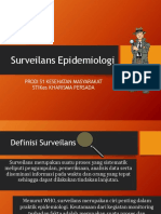 Pertemuan 15 - Surveilance Epid