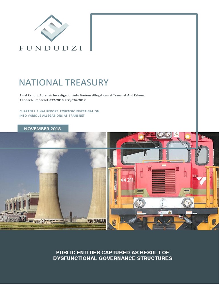 Forensic Investigation Report on Transnet | PDF | Mc Kinsey & Company ...