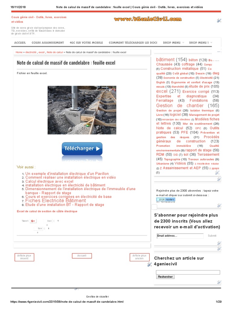Logiciel Gratuit Calcul Section De Cable Electrique