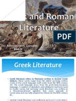 Greek and Roman Literature