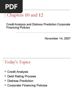 Chapters 10 and 12 Credit Analysis and Distress Prediction3223