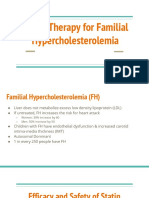 Presentation On Statin Therapy For Familial Hypercholesterolemia