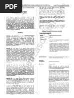 Gaceta Oficial 41522 Decreto 3660
