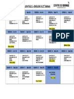 English IV - Programación - 2018 - Lunes A Viernes