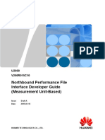 U2000 Northbound Performance File Interface Developer Guide (Measurement Unit-Based)