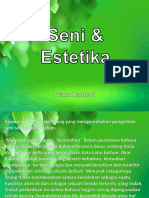 Seni & Estetika (UB) Pertemuan 1