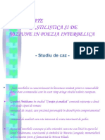 Diversitate Tematica Stilistica Si Viziune Poetica in Poezia Interbelica PDF