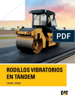 Rodillos Vibratorios en Tándem: CB44B, CB54B