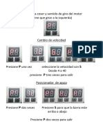 Instrucciones para La Maquina PDF