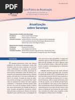 atualização sarampo