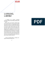 Nietzsche, la genealogía y la historia de las ideas