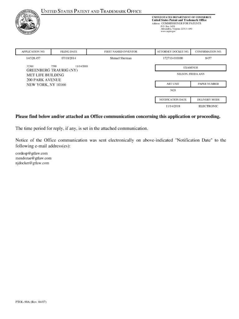 2018-11-14 Advisory Application | PDF