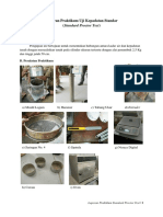 Laporan Praktikum Uji Kepadatan Standar
