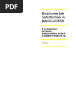 Download Employee Job Satisfaction in Bangladesh Final by Mehnaz Tabassum anika SN39338581 doc pdf