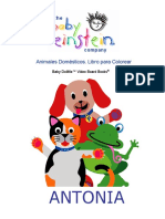 Libro Para Colorear Baby Einstein Los Animales Domesticos