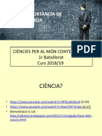 T1. Ciència I Pseudociència