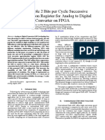 Configurable 2 Bits Per Cycle Successive Approximation Register For Analog To Digital Converter On FPGA