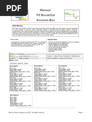 Fii Breakout Session Box Manual 17 Pdf Pdf Financial Markets Business