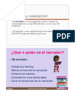 Tipos de Narrador