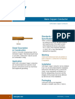 Bare Copper Conductor: Standards / Testing Specifications