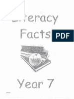 Literacy Facts Booklet