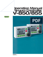 Operation Manual VAcuum controller V-850/855 Buchi