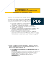 Módulo 07-09: Valor de transacción, nomenclatura arancelaria, operadores del comercio exterior