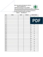 Daftar Hadir Konselor Sebaya