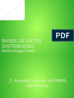 2-Arquitectura de Un Dbms Distribuido