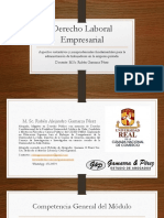 Presentación Módulo 3 Derecho Laboral Empresarial Bolivia