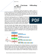 Segmentation Offloading With Wireshark and Ethtool