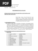 Acusacion Trafico Ilicito de Drogas