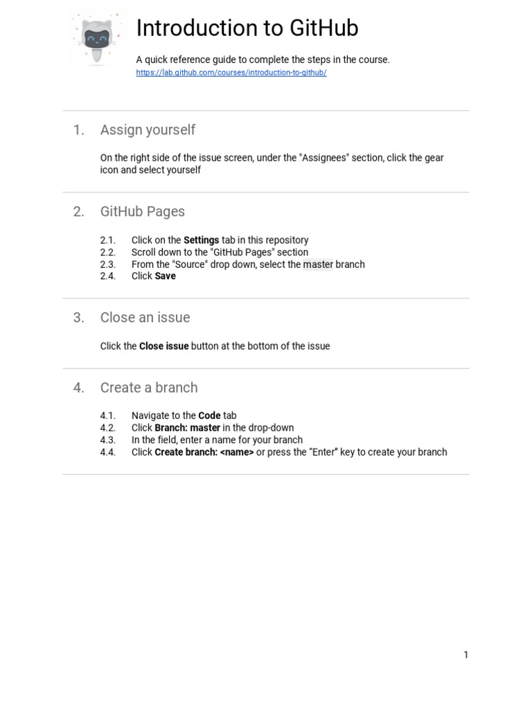 Introduction To Github Pdf Digital Technology System Software
