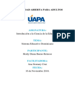 UNIDAD III El Sistema Educativo Dominicano