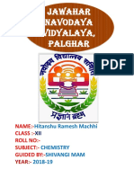 Jayesh Chemistry Project 1
