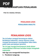 Kemampuan Penalaran Tes Cpns