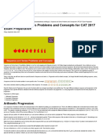 Sequence and Series Problems and Concepts for CAT 2017 Exam Prep.pdf