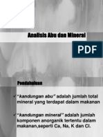 Analisis Abu Dan Mineral