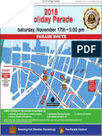 Fidelis Care Holiday Parade Map
