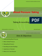 Blood Pressure Taking