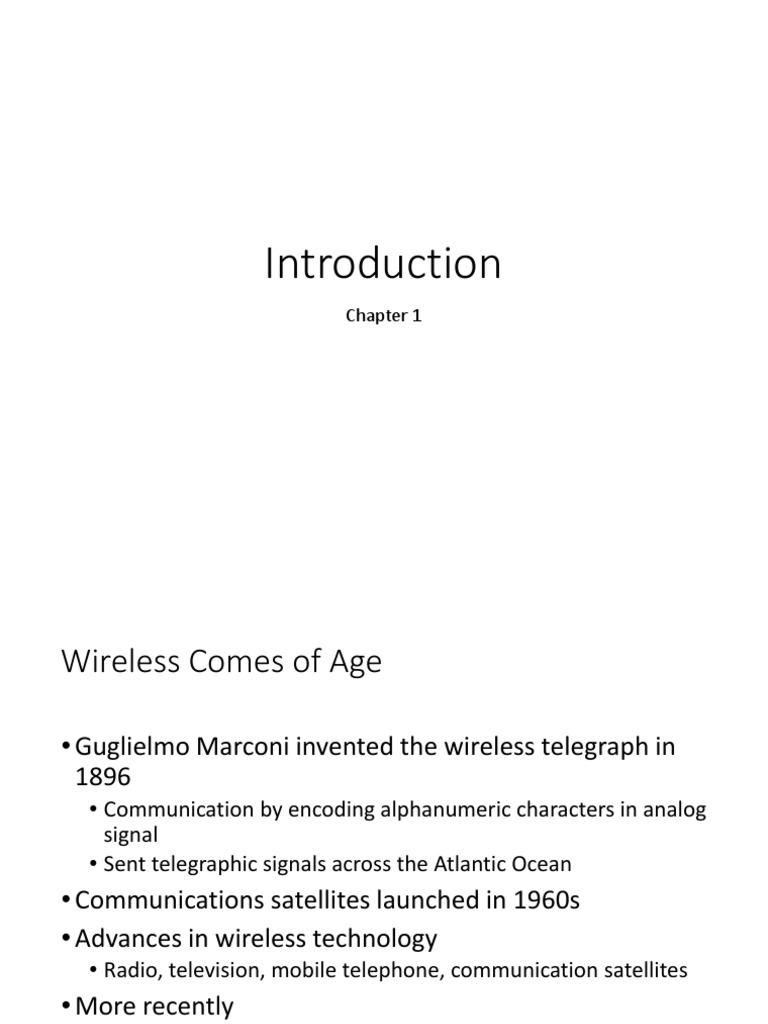 Chap1 PDF | PDF | Computer Network | Channel Access Method