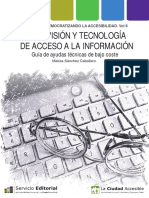 Baja Visión y Tecnología de Acceso A La Información PDF