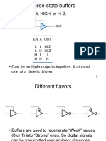 Three-State Buffers: - Output LOW, HIGH, or Hi-Z