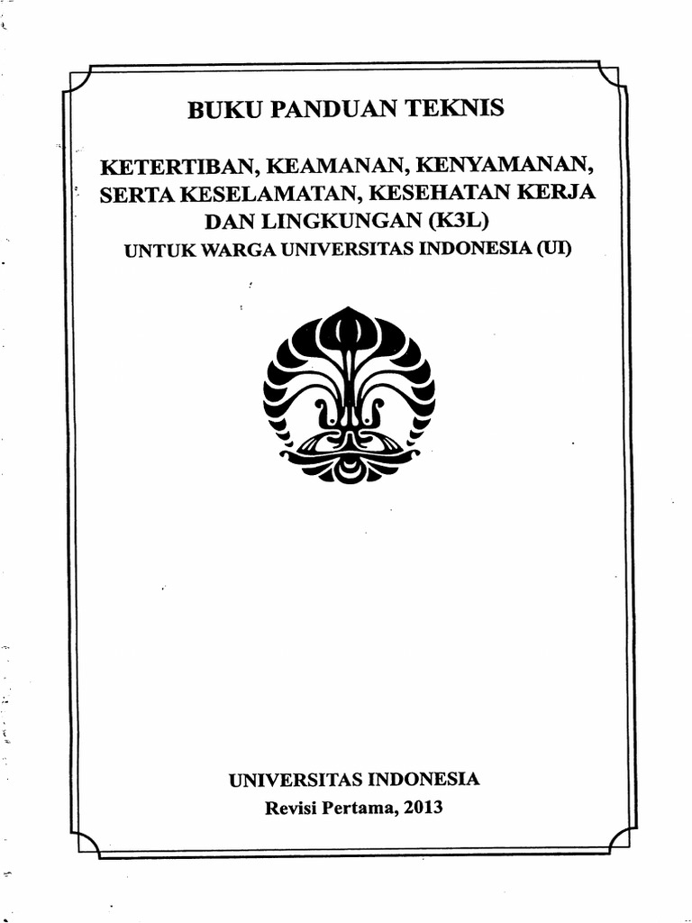 Buku Panduan Teknis K3L di UI.pdf