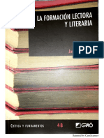 BALLESTER La Formación Lectora y Literaria
